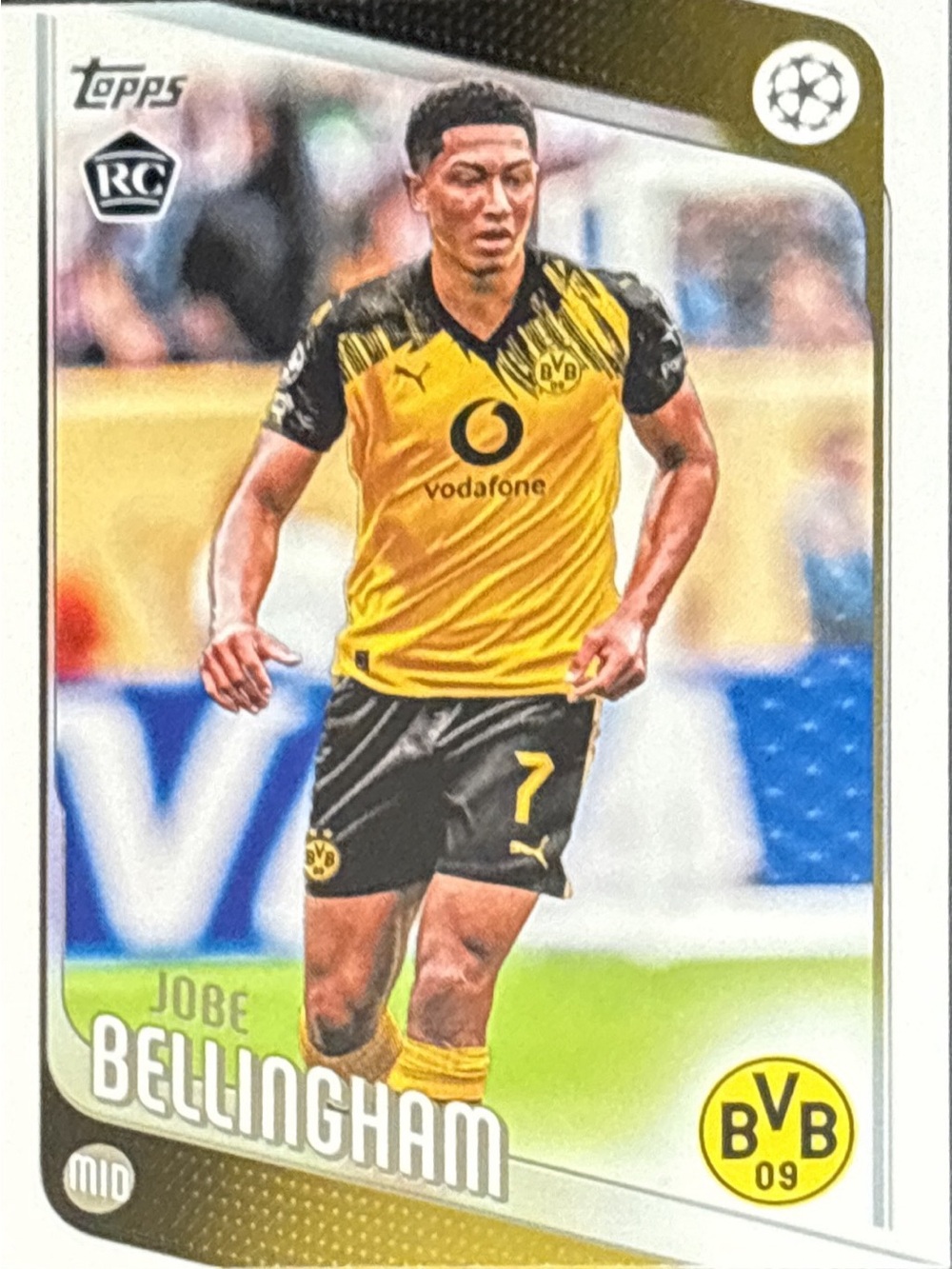 Topps Jobe Bellingham Rookie Soccer Card